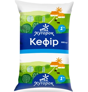 Кефір ХУТОРОК 1%, 900г